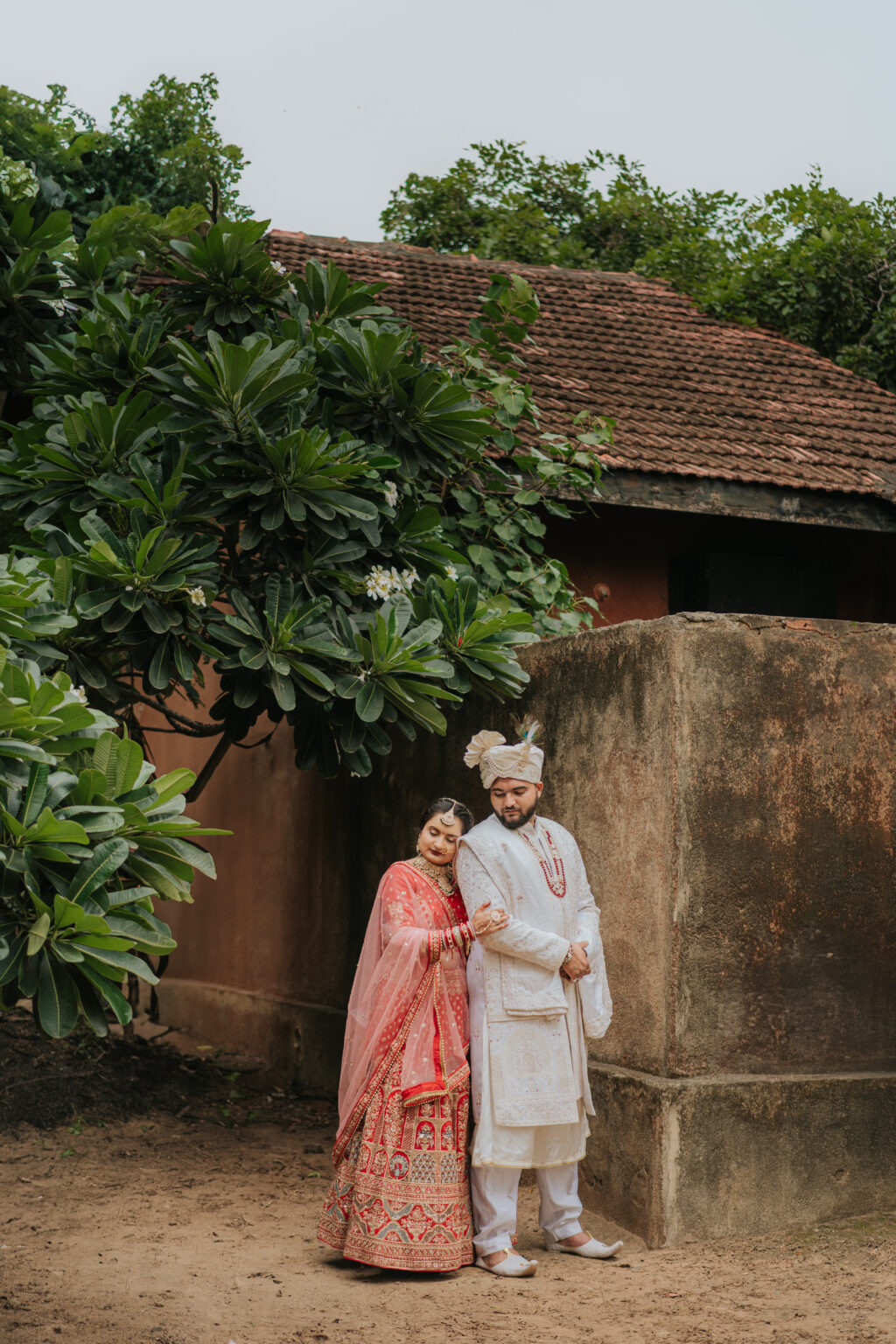 Editorial couple portrait