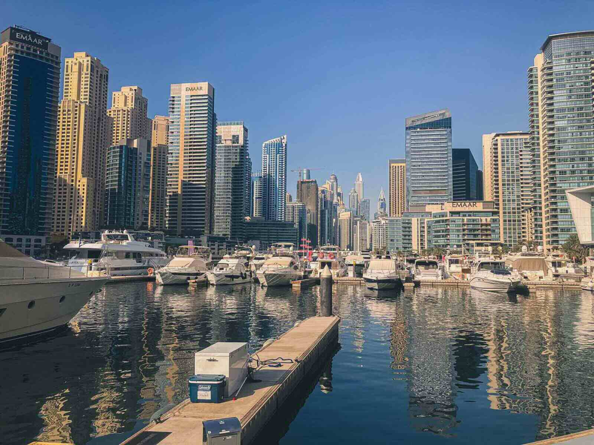 Dubai Marina pre wedding