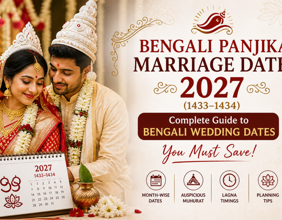 Bengali Panjika Marriage Dates 2027 (1433–1434): Complete Guide to Bengali Wedding Dates You Must Save!