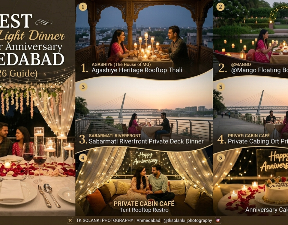 Best Candle Light Dinner Places in Ahmedabad for Anniversary (2026 Guide)