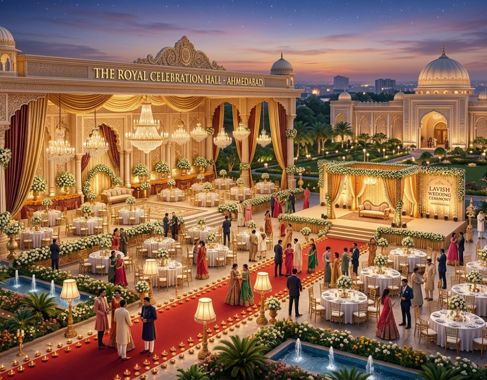 Banquet Halls in Ahmedabad for Luxury Weddings, Receptions & Grand Celebrations