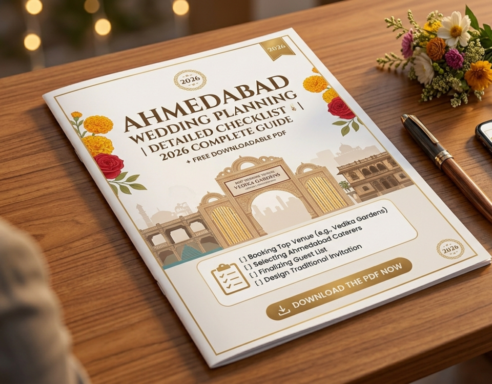 Ahmedabad Wedding Planning Detailed Checklist PDF (2026 Complete Guide + Free Downloadable PDF)