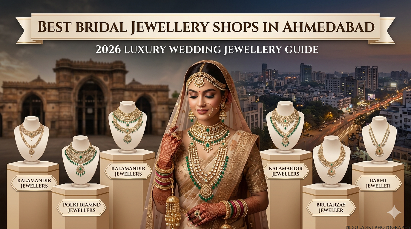 20 Best Bridal Jewellery Shops in Ahmedabad (2026 Luxury Wedding Jewellery Guide)