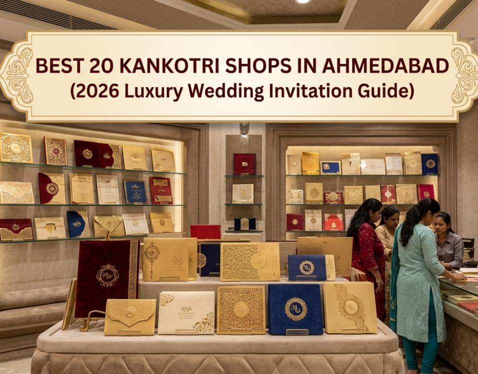 Best 20 Kankotri Shops in Ahmedabad (2026 Luxury Wedding Invitation Guide)