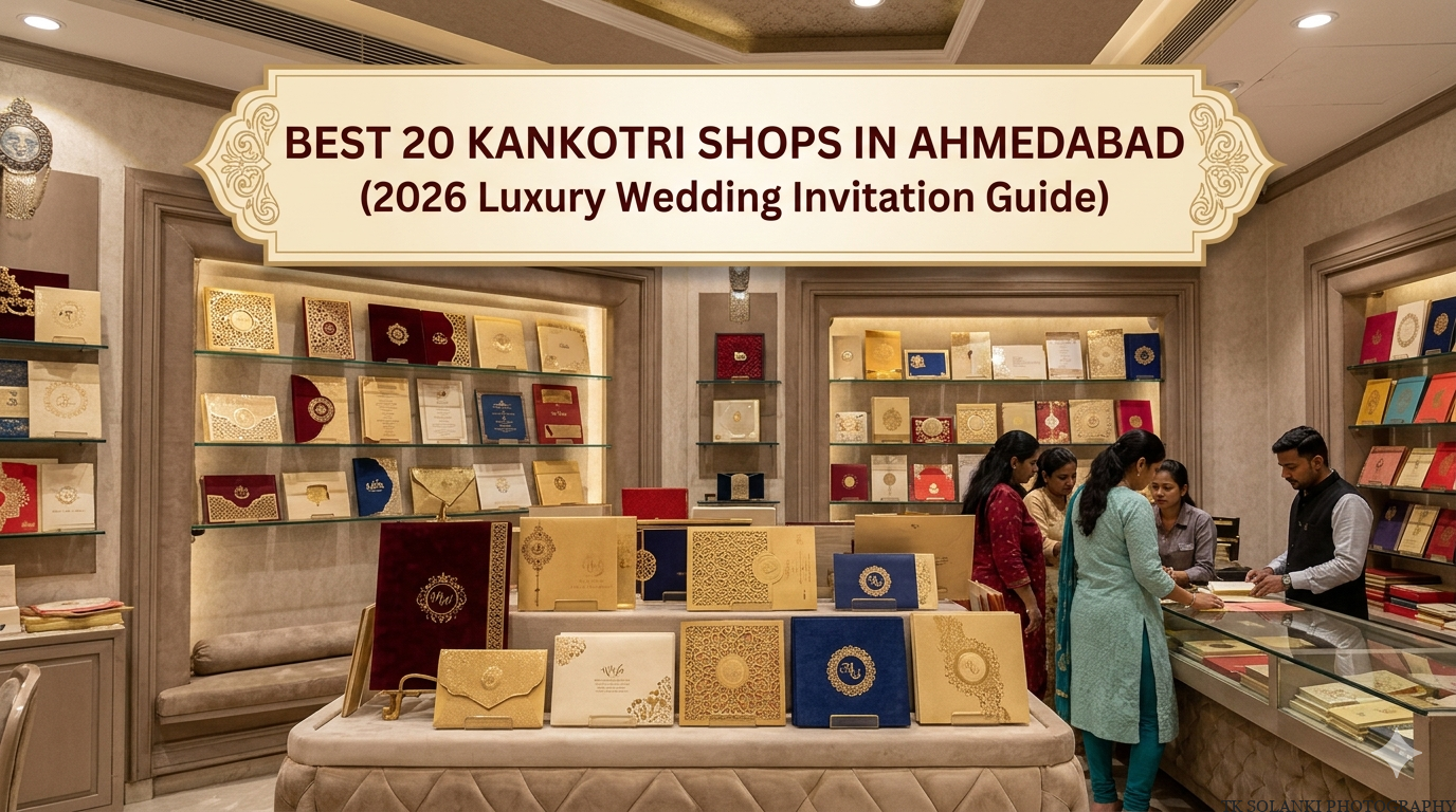 Best 20 Kankotri Shops in Ahmedabad (2026 Luxury Wedding Invitation Guide)