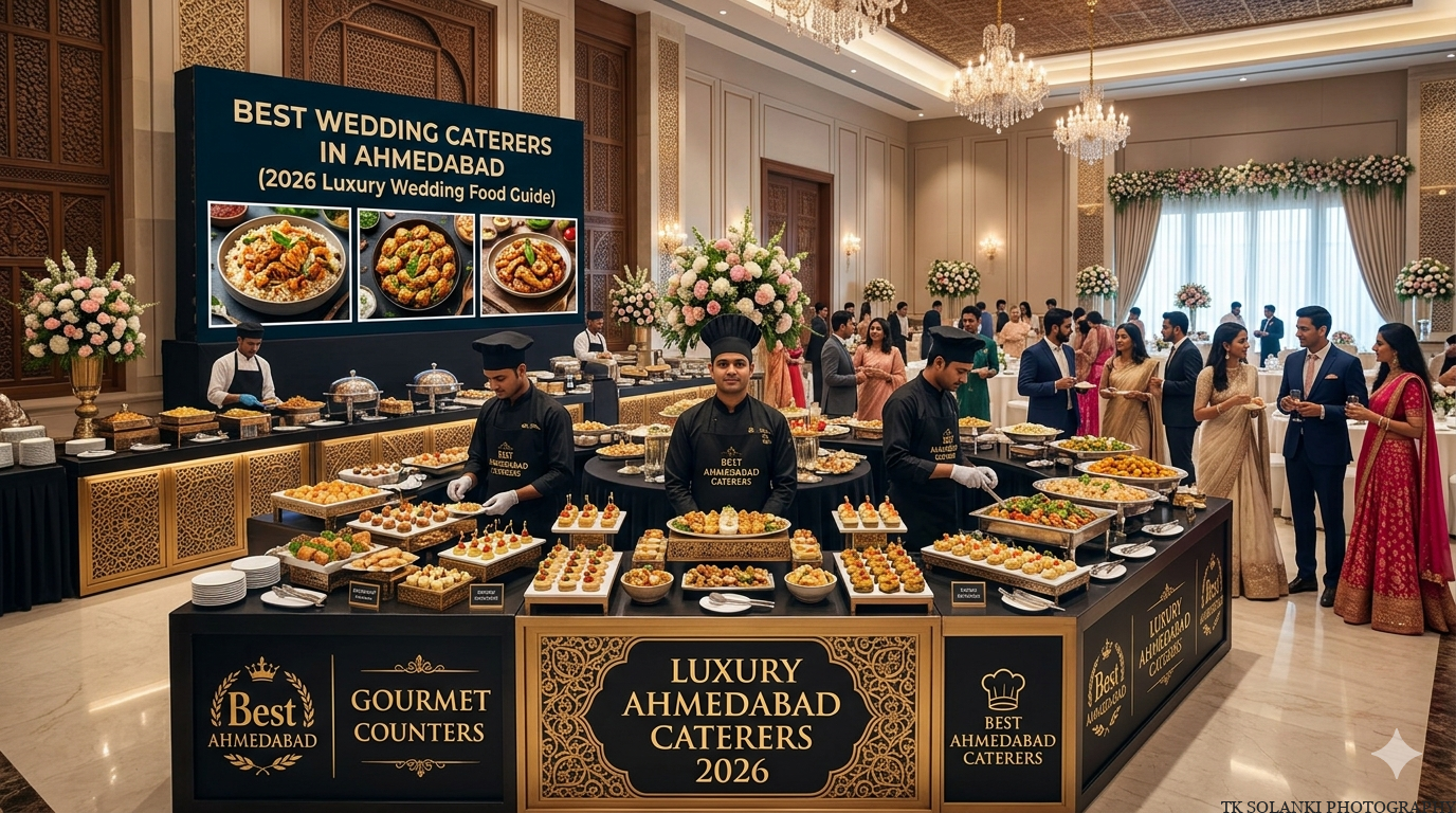 20 Best Wedding Caterers in Ahmedabad (2026 Luxury Wedding Food Guide)