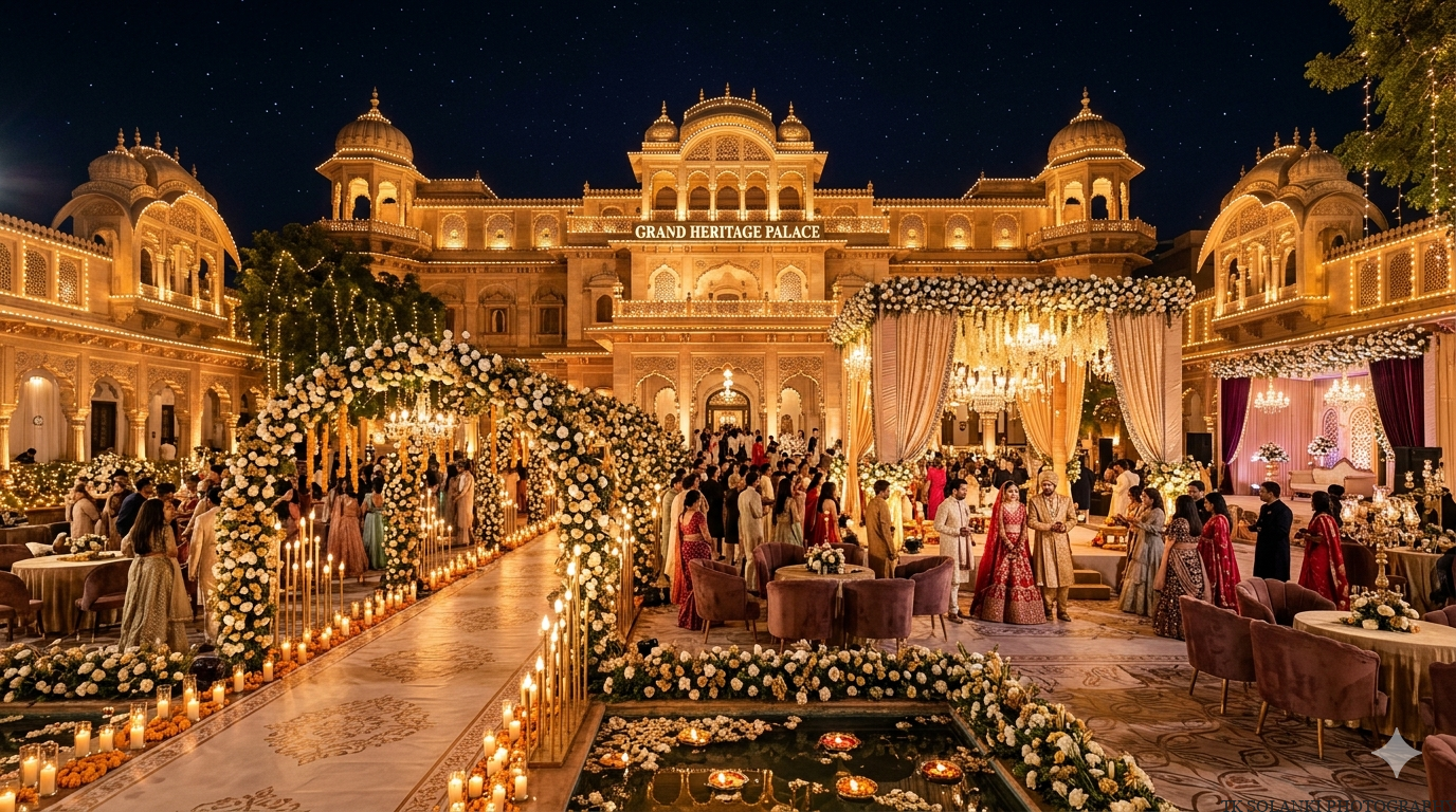 Luxury Wedding Venues in Ahmedabad for Grand, Royal & Unforgettable Celebrations