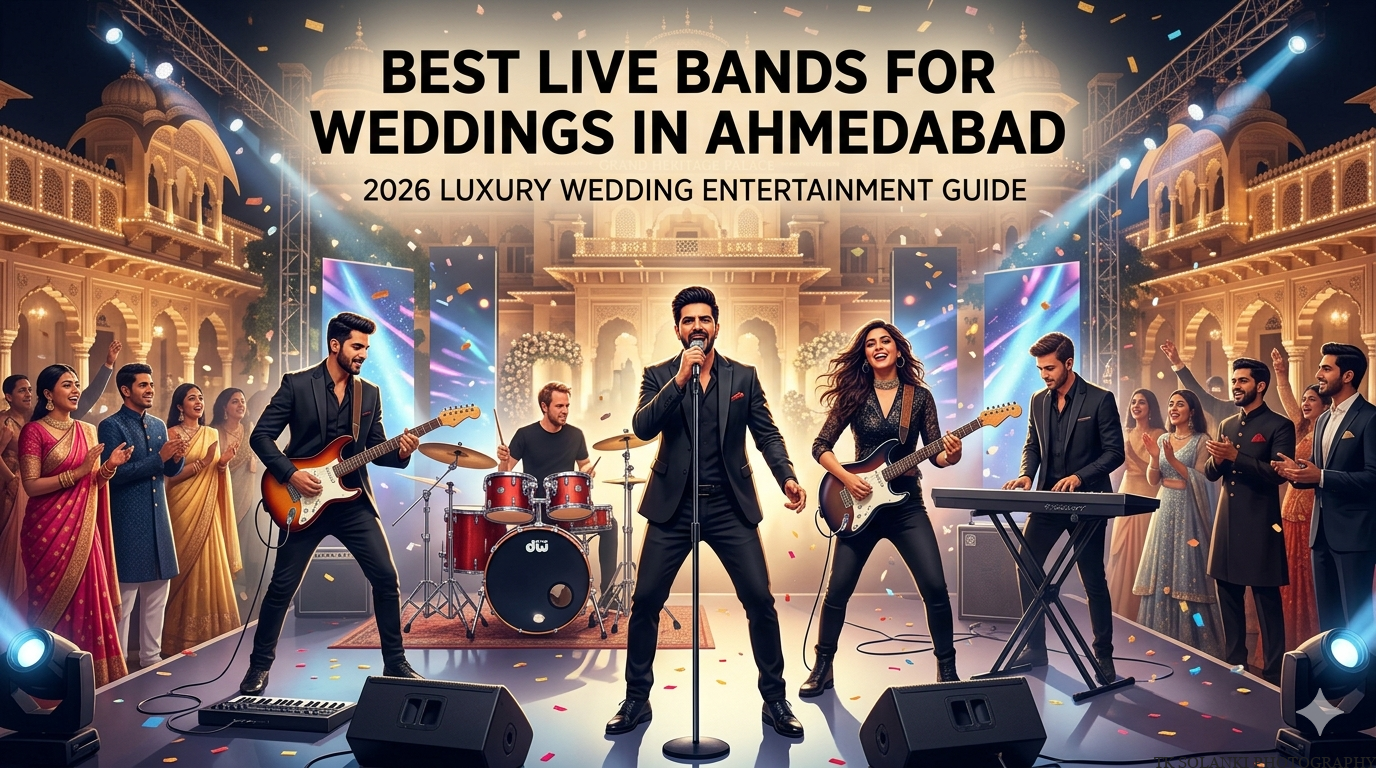 20 Best Live Bands for Weddings in Ahmedabad (2026 Luxury Wedding Entertainment Guide)