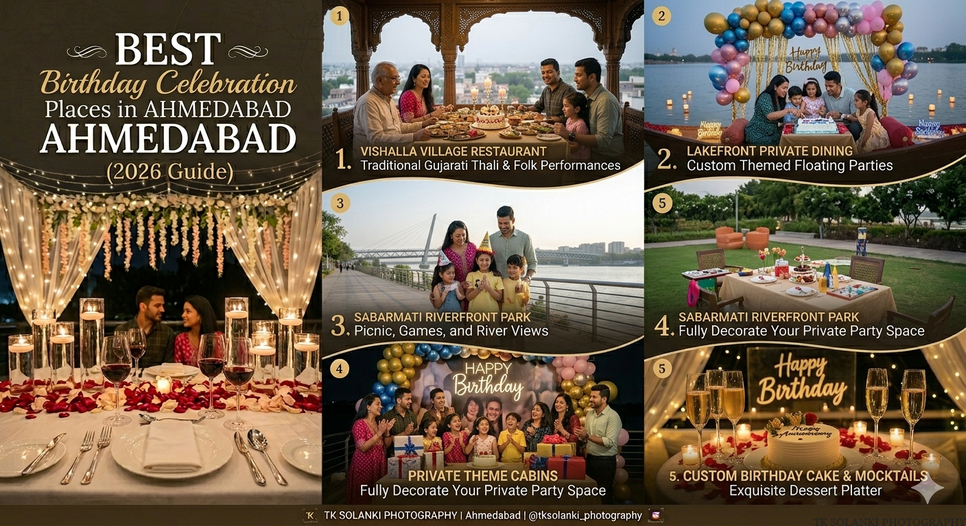 Best Birthday Celebration Places in Ahmedabad for Family