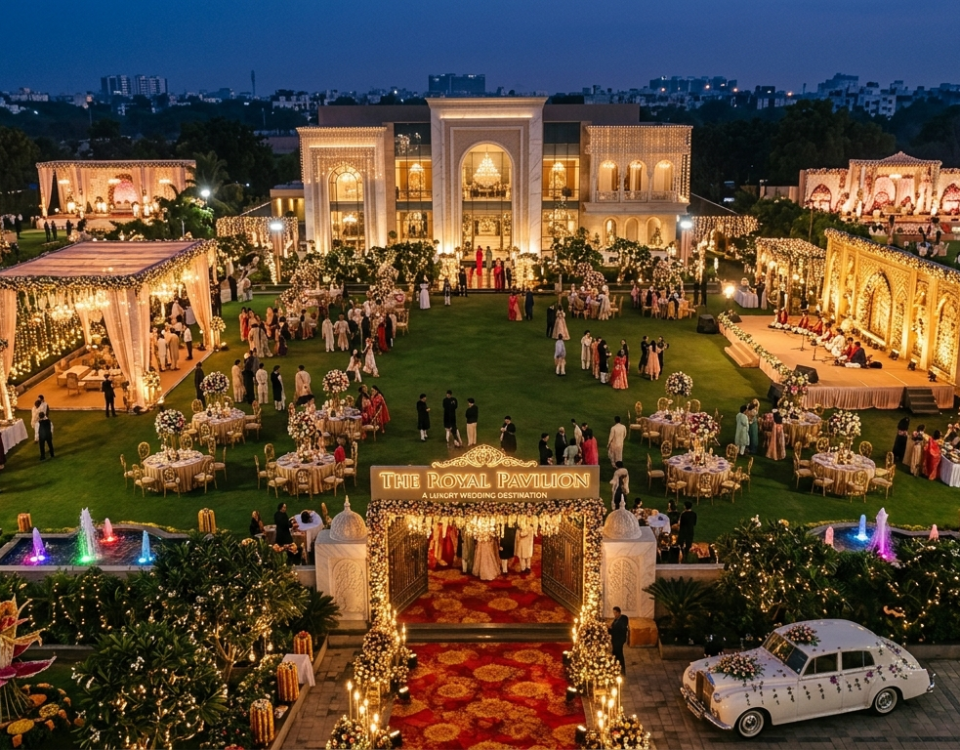 Best 20 Party Plots in Ahmedabad for Grand Weddings, Receptions & Luxury Celebrations (2026 Guide)
