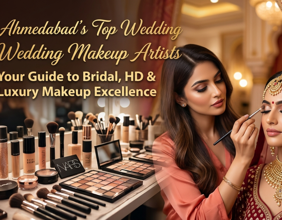 Best 20 Makeup Artists for Weddings in Ahmedabad (2026 Guide for Bridal, HD & Luxury Makeup)