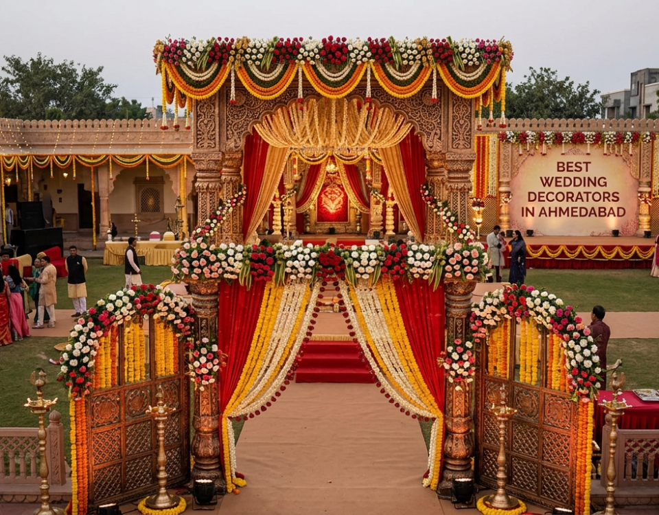 Best 20 Wedding Decorators in Ahmedabad (2026 Luxury Wedding Décor Guide)