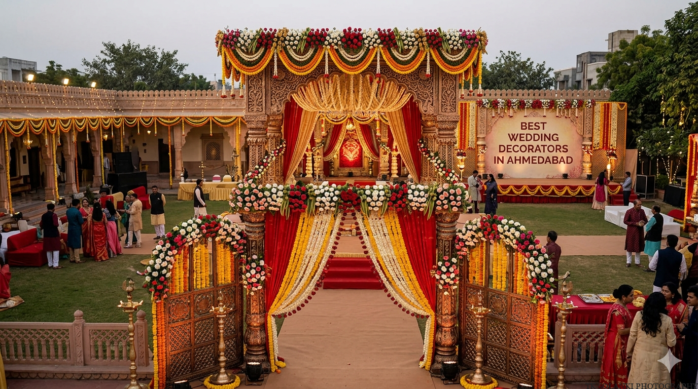 Best 20 Wedding Decorators in Ahmedabad (2026 Luxury Wedding Décor Guide)