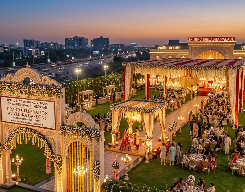 Top 10 Best Wedding Venues on SG Highway, Ahmedabad