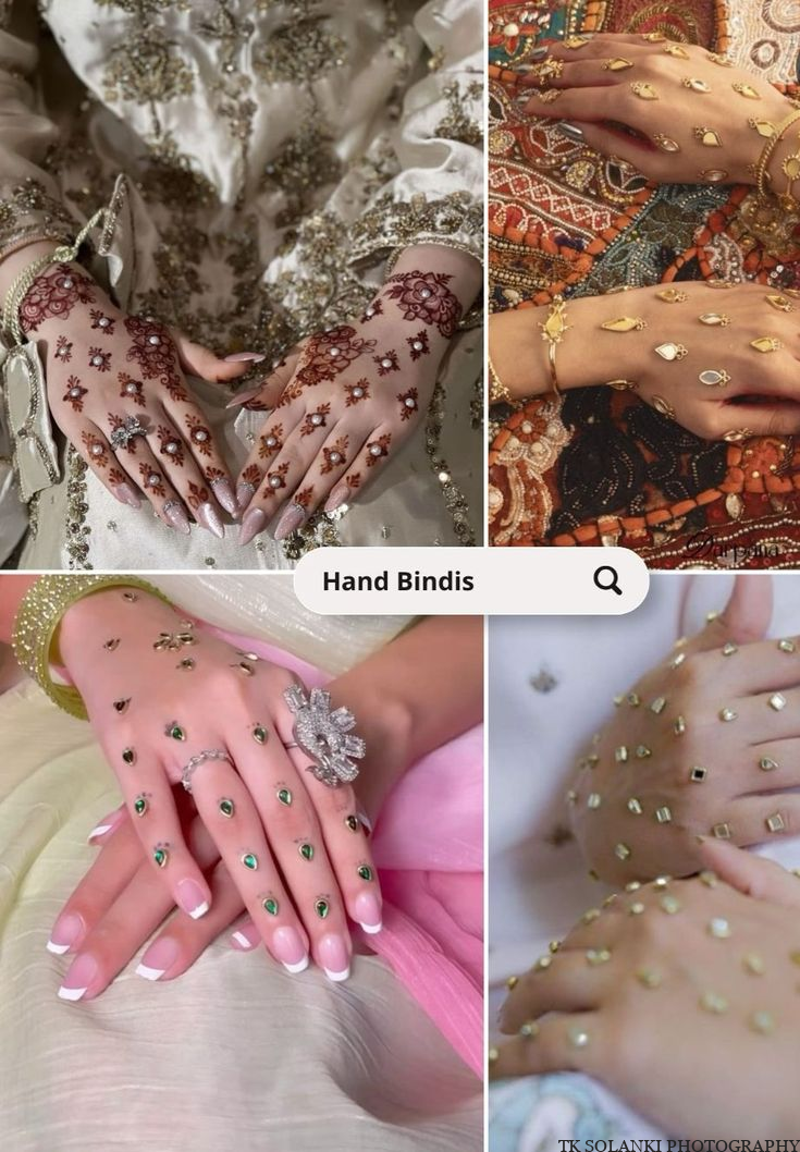 Pearl Mehendi Designs FOR BRIDE new mehendi trends 