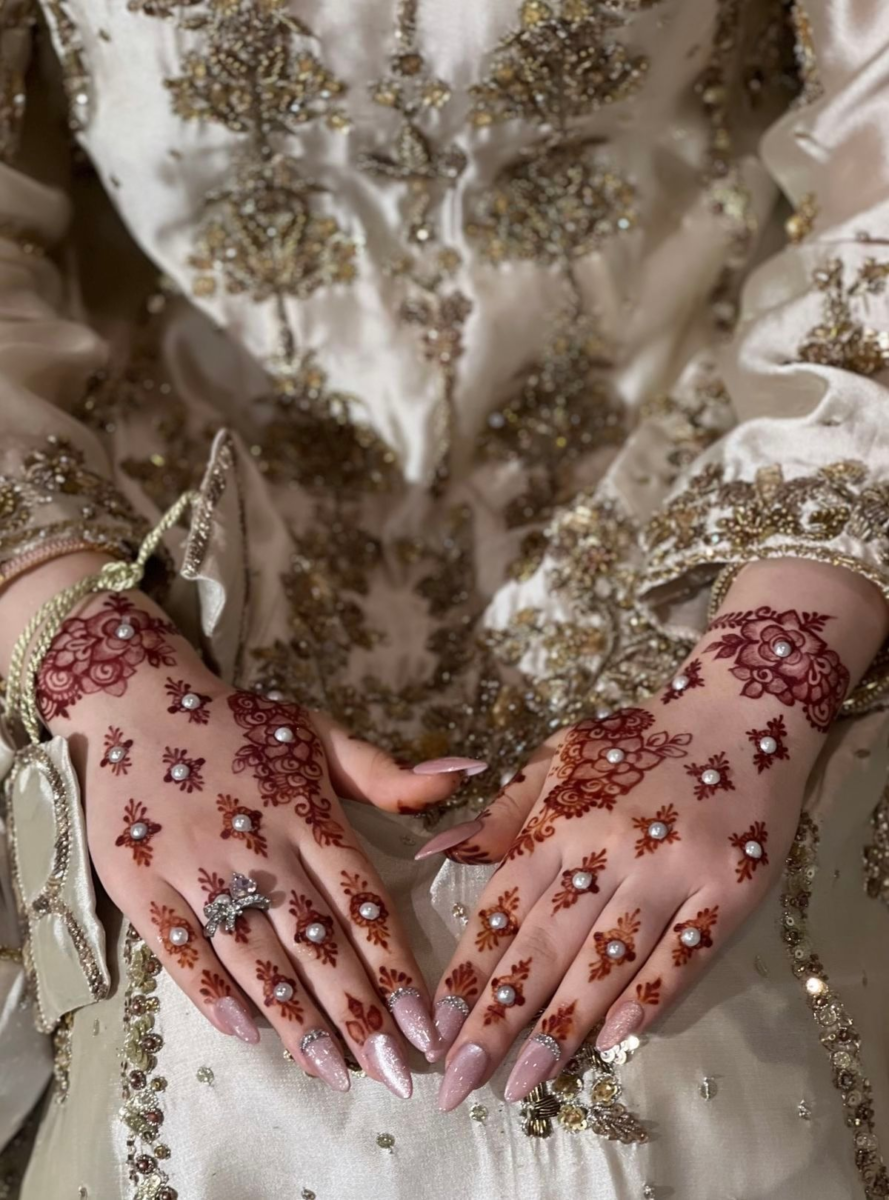 Pearl Mehendi Designs FOR BRIDE new mehendi trends