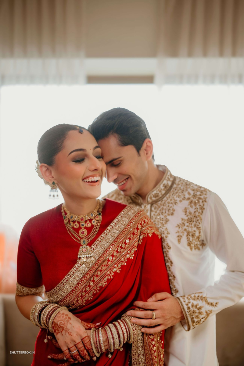 Colour Coordinated Wedding Outfits: The Ultimate Bride & Groom Styling Guide