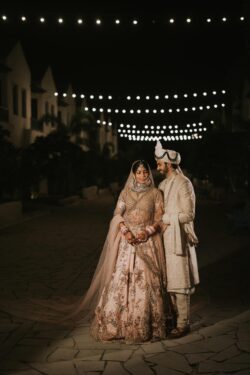 Couple During Wedding Ceremony